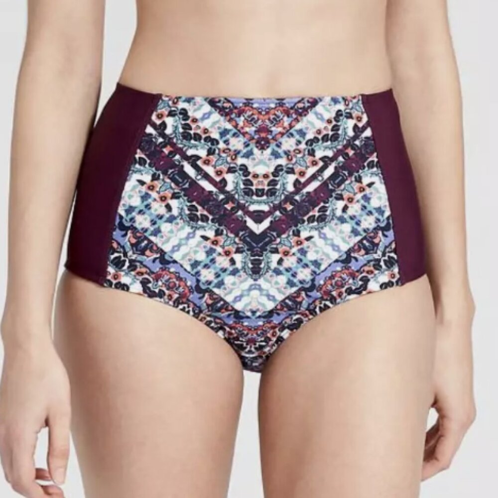 Marrakesh High Waist Swim Bottom